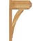 Ekena Millwork Thorton Craftsman Rough Sawn Outlooker, Western Red Cedar, 8"W x 16"D x 28"H OUT08X16X28THR04RWR - alternate 2